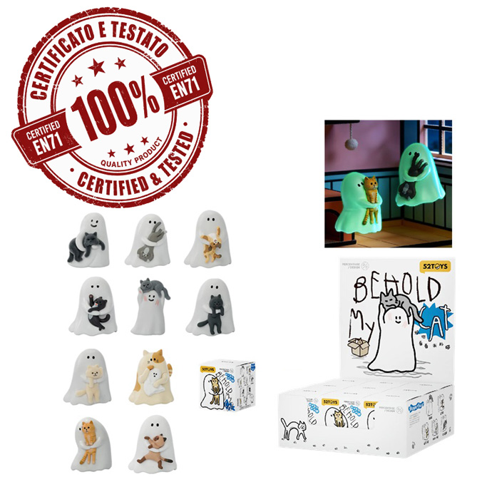 GHODY – Behold My Cats 4,7cm Personaggini In blind box (xcm) In espo da 9pz 10ass…x9…x72